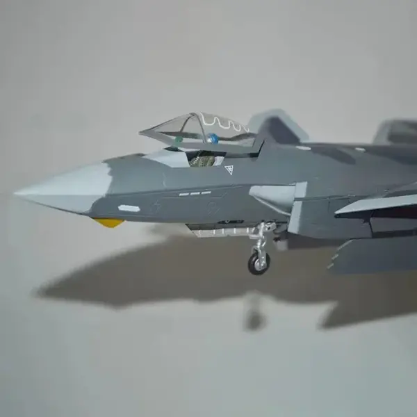 1:48 Scale Diecast J-20 Fighter Aircraft Model - Image 5