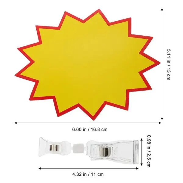 Clip-On Sale Sign Holder and Price Tag Set - Image 6