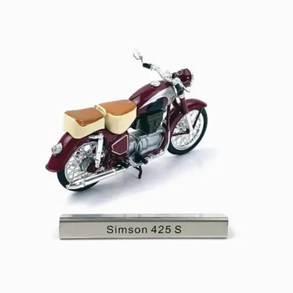 Atlas Diecast Simson 425 S Motorcycle Model - Image 3