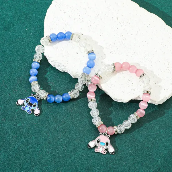 Disney Stitch Angel Friendship Bracelet Set - Image 2