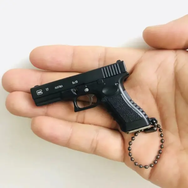 Miniature Colt M1911 Pistol Keychain Model - Image 7