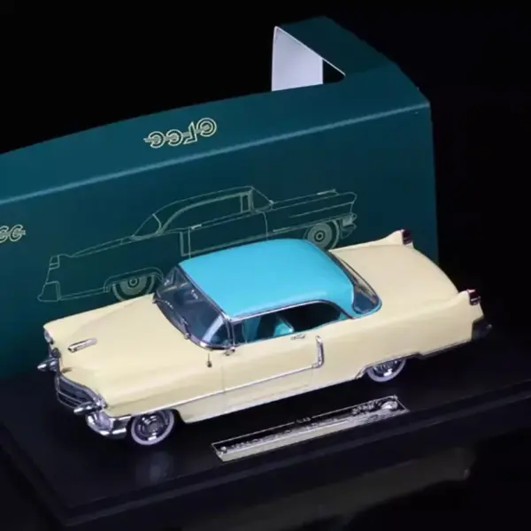 1:43 1955 Cadi Coupe Deville Alloy Model - Image 7