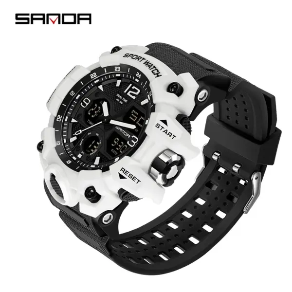 SANDA 6030 Military Quartz Men's Watch - Image 7
