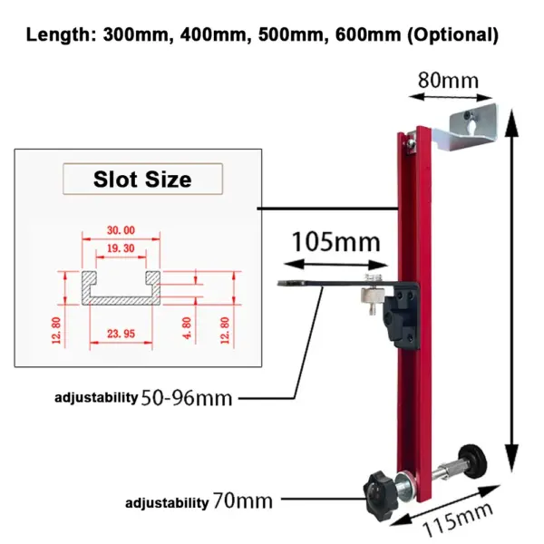 Adjustable Aluminum Alloy Laser Level Bracket - Image 4