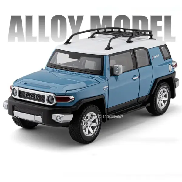 1:24 Alloy Diecast Prado LC250 Model Car - Image 14