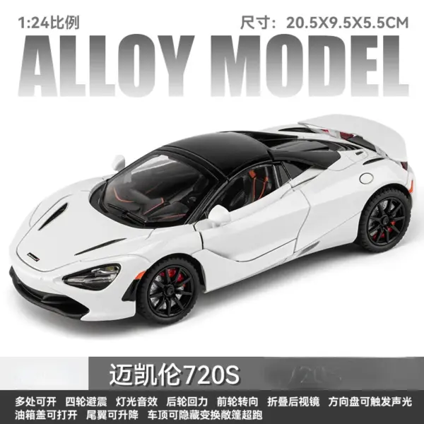 1:24 McLaren 720S Diecast Model Car - Image 11
