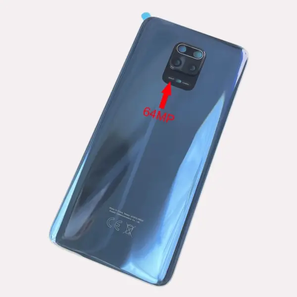 Xiaomi Redmi Note 9 Pro Max Glass Back Cover - Image 3