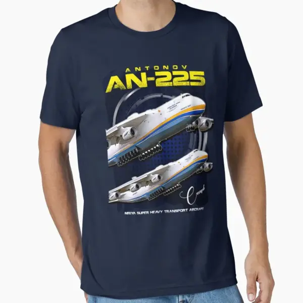 Antonov AN-225 Mriya Cotton T-Shirt Large - Image 9