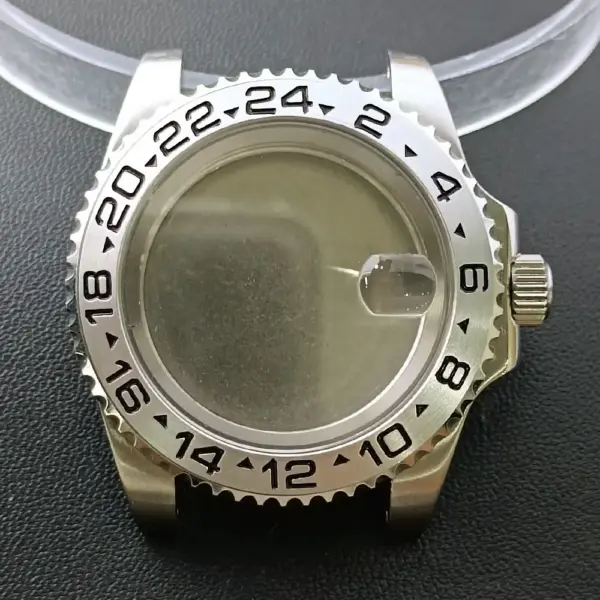 NH35 GMT 40.5mm Stainless Steel Watch Case - Image 89