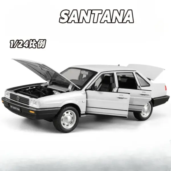 VW Santana Retro Diecast Car Model 1:24 - Image 7
