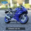 1:12 Yamaha YZF-R6 Diecast Motorcycle Model