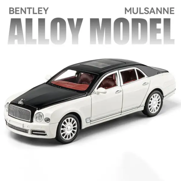 1:24 Bentley Mulsanne Model Car with Lights - Image 9