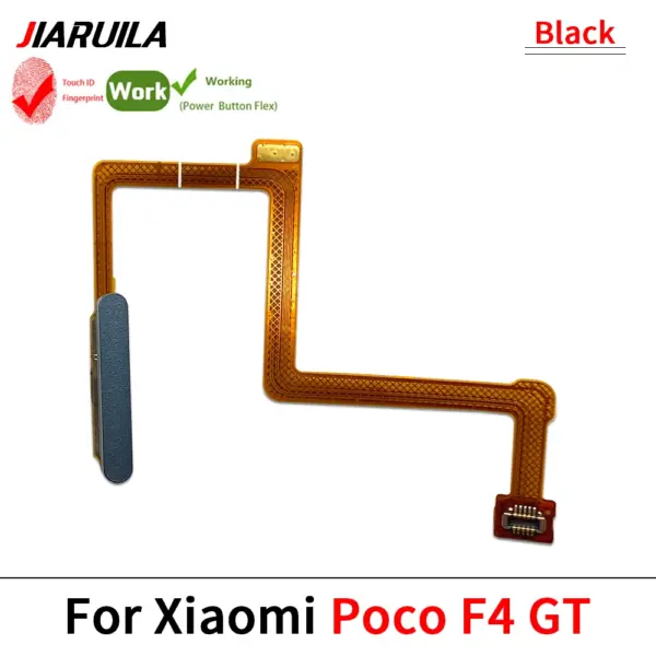 Fingerprint Sensor Home Return Key Flex Cable for Xiaomi Poco F4 GT - Image 2