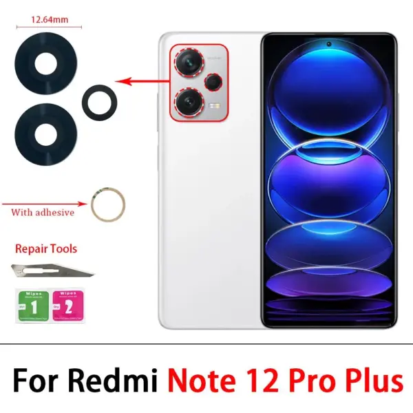 Camera Glass Lens for Xiaomi Redmi Note Series - Image 11