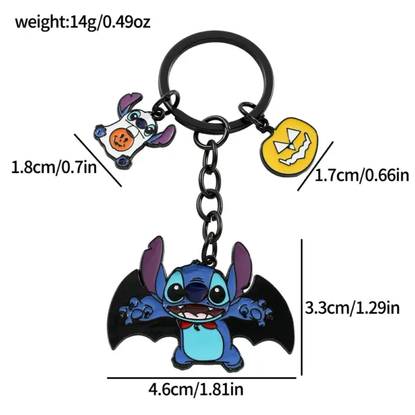 Lilo & Stitch Heart Keychain Friendship Jewelry - Image 5