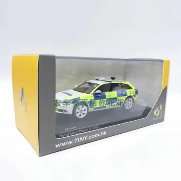 Hong Kong Police Resin Model Audi A6 Avant 1:43 - Image 6