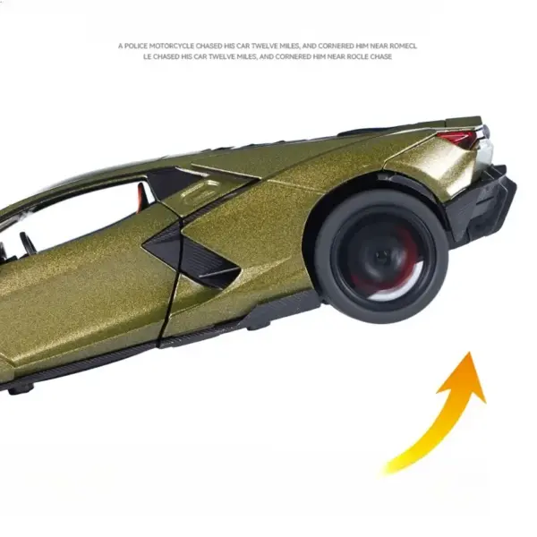 1:32 Lamborghini Aventador SVJ Diecast Model - Image 6