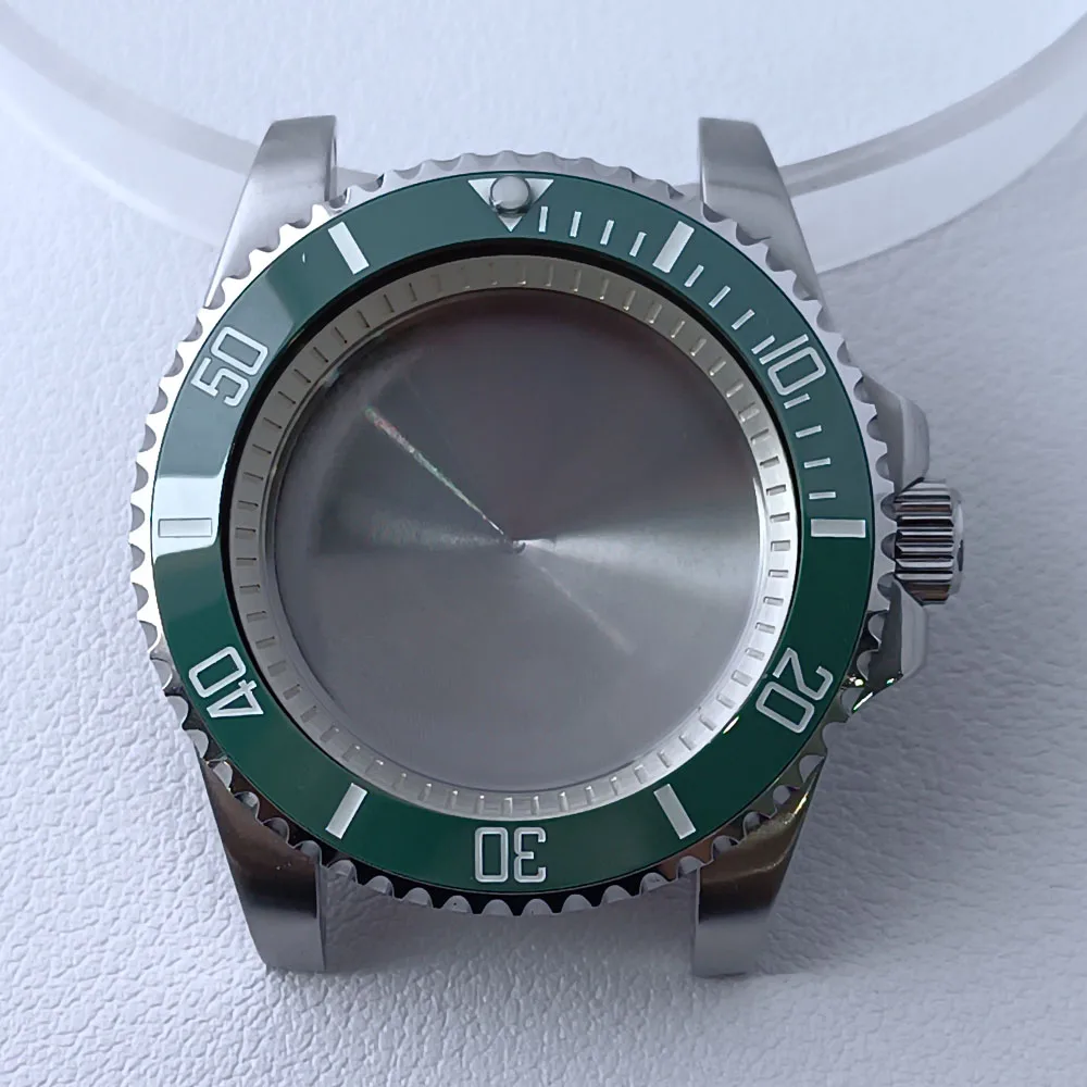 40.5mm Stainless Steel GMT Watch Case NH35/NH36 142 40.5mm Stainless Steel GMT Watch Case NH35/NH36 - Image 142
