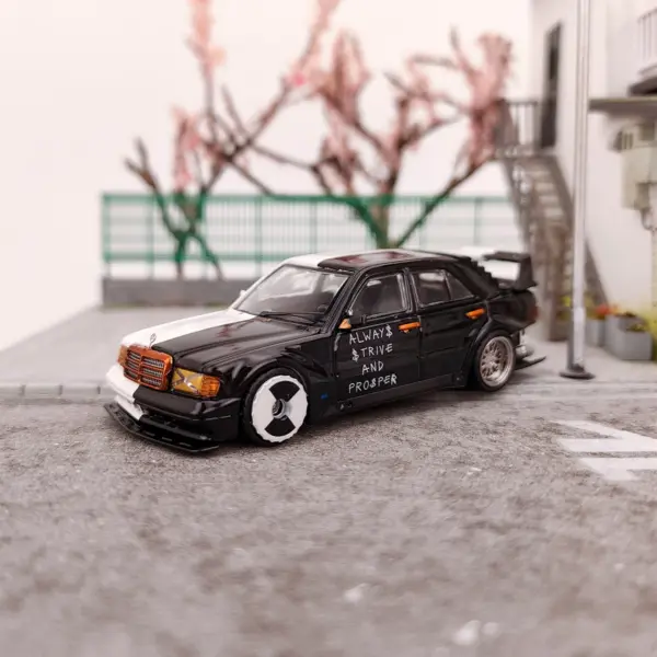 Benz 190E 2.5-16 Evo NFS Model Car 1:64 Scale - Image 7