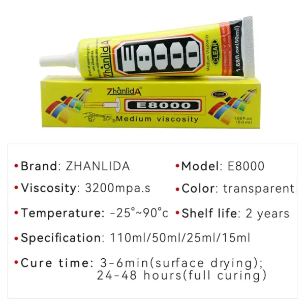 E8000 Glue for Mobile Phone Screen Repairs - Image 4
