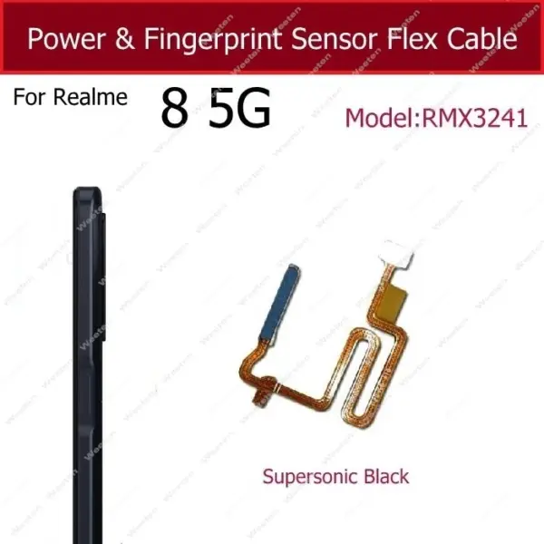 Realme Fingerprint Sensor Flex Cable for 7 8S 9Pro - Image 17