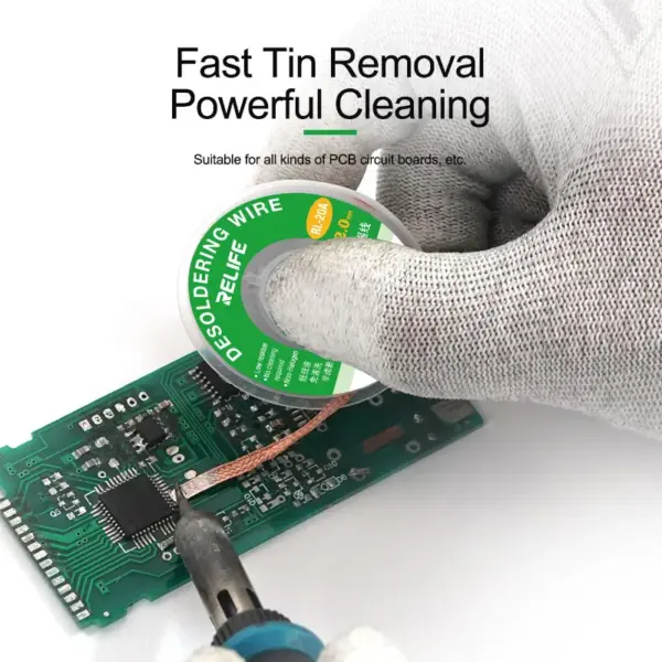 RL-20A Desoldering Braid 2mm Solder Wick - Image 3