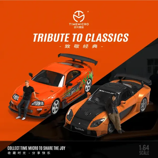 1:64 RX-7 Veilside Diecast Model Car - Image 3