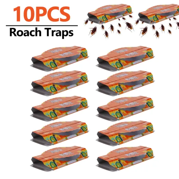 10 Pack Sticky Roach Traps Indoor Pest Control - Image 7