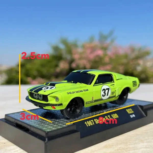 1:64 Scale Shelby GT500 Diecast Model Car - Image 4