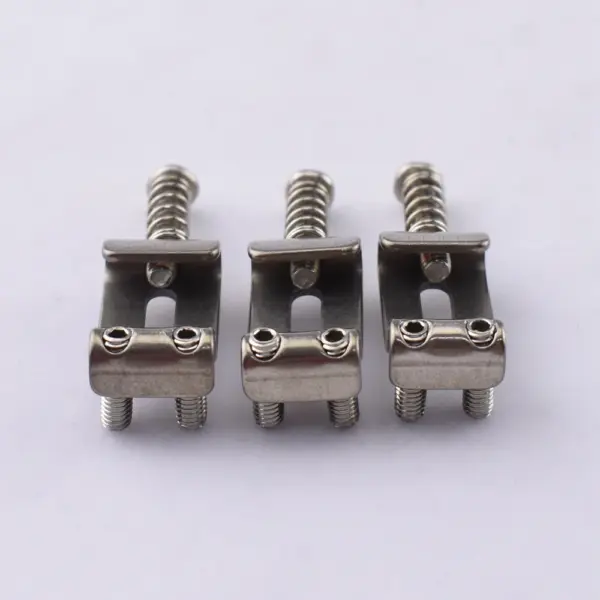 Titanium Alloy Vintage Guitar Bridge Saddle Set - Image 2