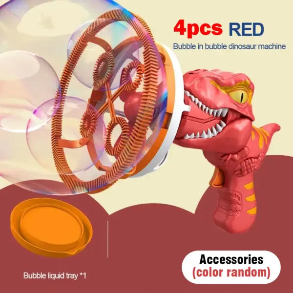 Dinosaur Bubble Blower Machine for Outdoor Fun - Image 15