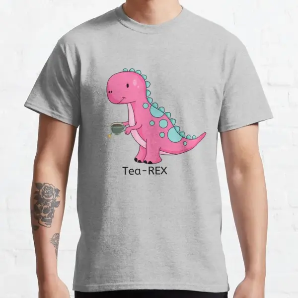 Cute Dinosaur Graphic T-Shirt for Adults - Image 11