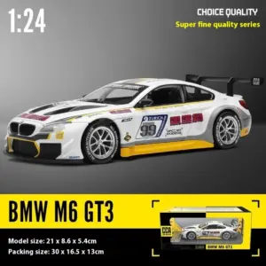 1:24 BMW M6 GT3 Diecast Racing Car Model 27 S99e5f19832464d87946d677c2f1c7a0dX