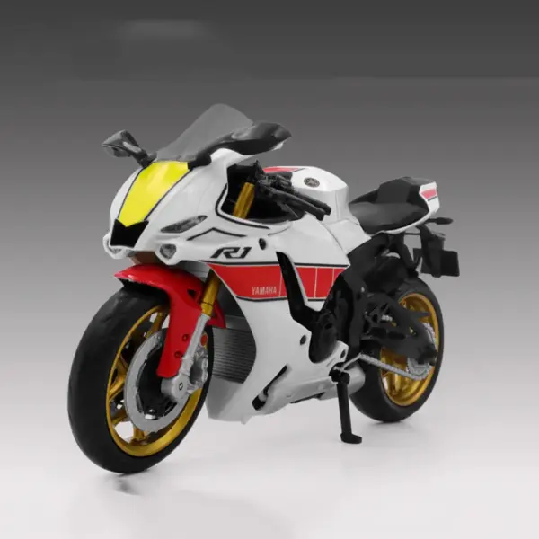 1:12 Yamaha YZF-R1M Diecast Motorcycle Model - Image 7