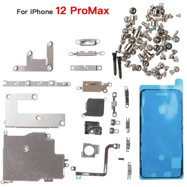 iPhone Inner Metal Holder & Screw Set for Models X-X12ProMax - Image 13