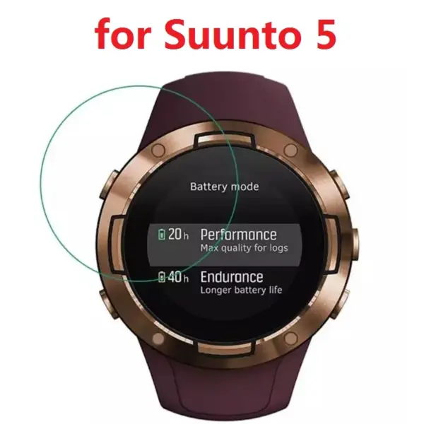 5PCS Tempered Glass for Suunto 5 Smartwatch - Image 7