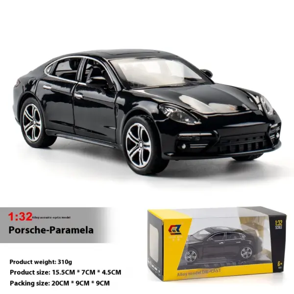1:32 Diecast Porsche Panamera Alloy Model - Image 8