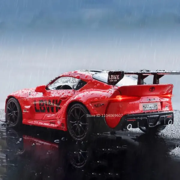 1:22 Scale Supra Diecast Model Car with Sound - Image 6