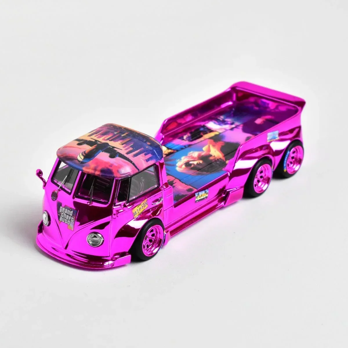 Volkswagen T1 Trailer Diecast Model 1:64 7 Volkswagen T1 Trailer Diecast Model 1:64 - Image 7