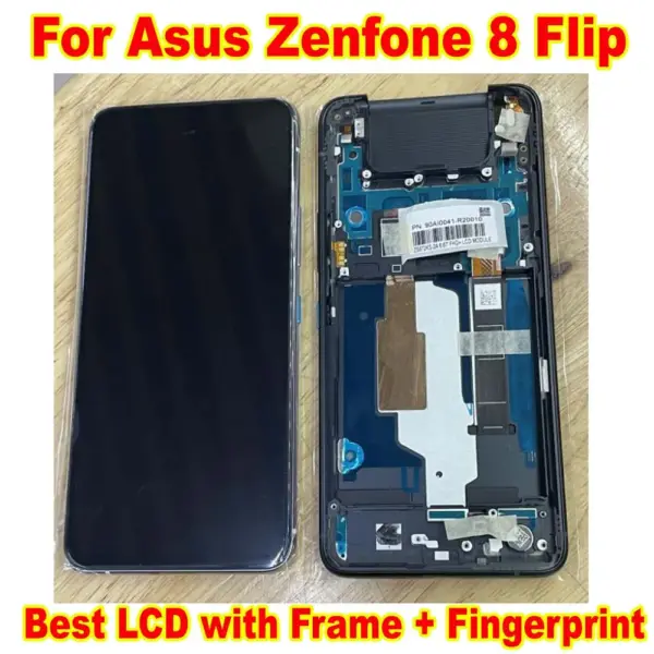 6.67 inches AMOLED LCD for Asus Zenfone 8 Flip ZS672KS - Image 4