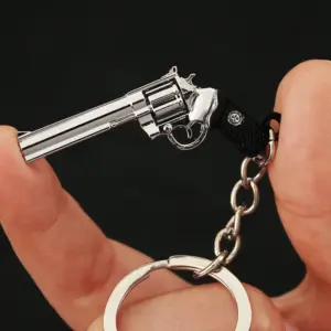PUBG Mini Gun Metal Keychain Accessory