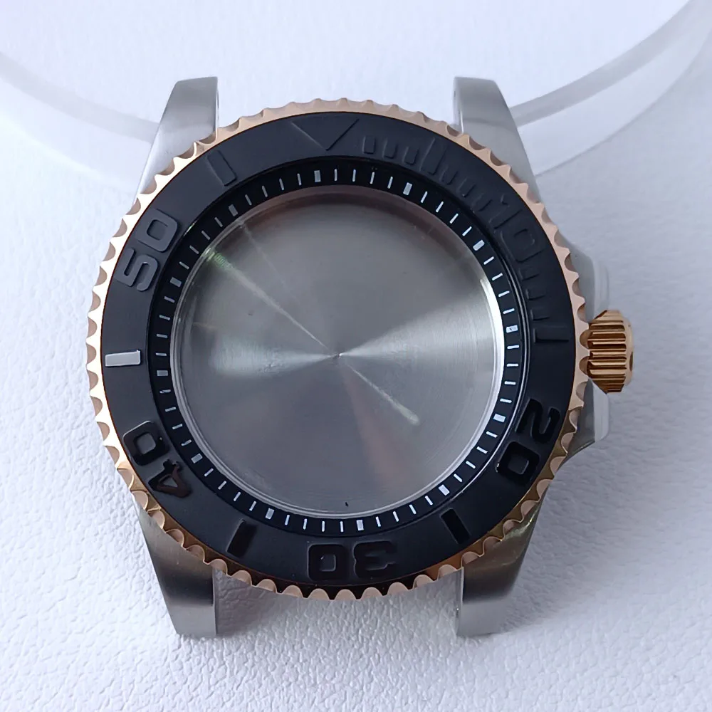 40.5mm Stainless Steel GMT Watch Case NH35/NH36 67 40.5mm Stainless Steel GMT Watch Case NH35/NH36 - Image 67