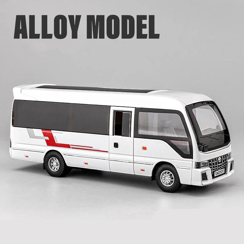 1:32 Alloy Model Luxury Bus Diecast Vehicle 8 1:32 Alloy Model Luxury Bus Diecast Vehicle - Image 8