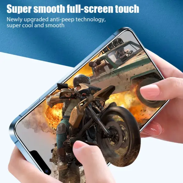 2PCS Anti-Spy Privacy Glass for iPhone Models - Image 5