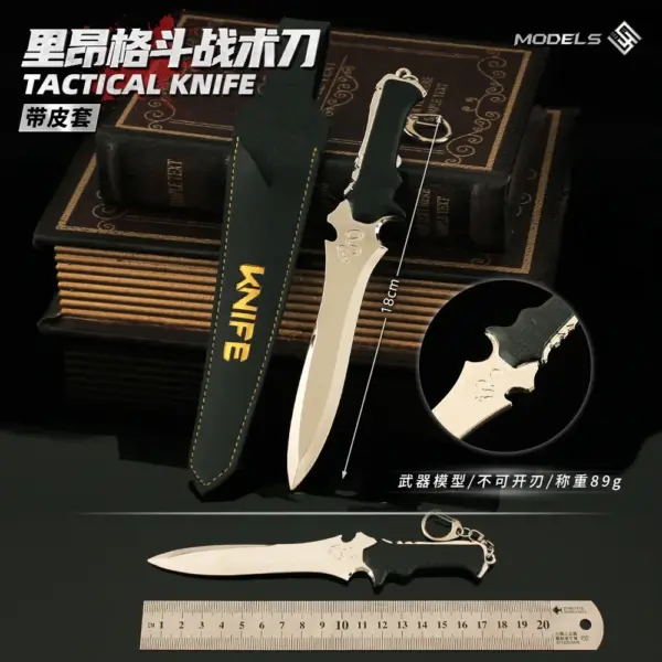 7-Inch Leon Combat Metal Craft Model - Image 3