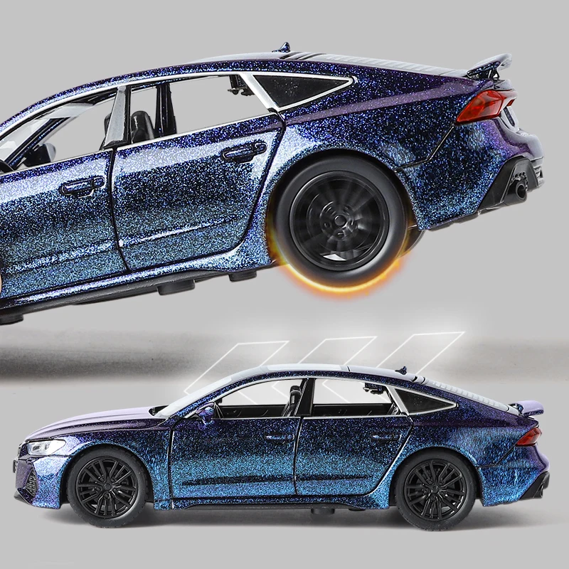 Diecast Audi RS7 Sportback Model 1:32 Sound & Light 4 Diecast Audi RS7 Sportback Model 1:32 Sound & Light - Image 4