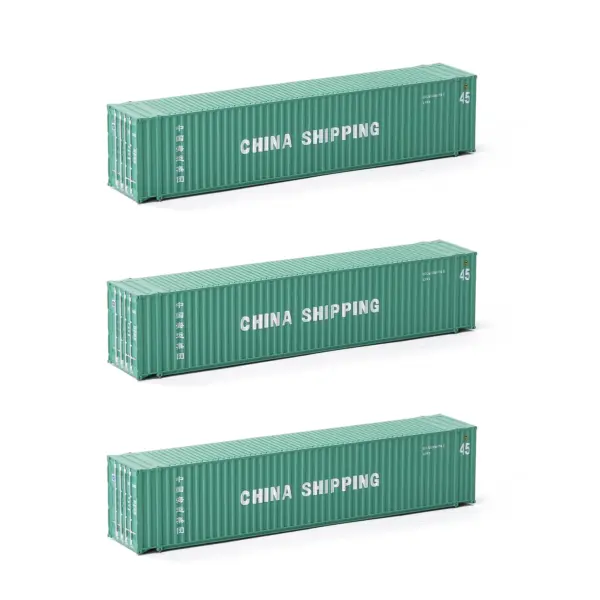 Evemodel N Scale 45ft Shipping Containers Set - Image 9