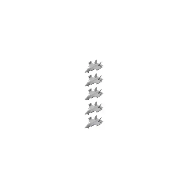 5PCS F-35C Stealth Fighter Model Airplanes - Image 7