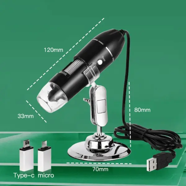 500X/1000X/1600X USB Digital Microscope Camera - Image 6