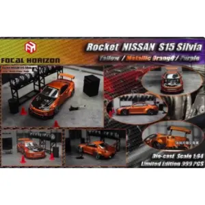 1:64 Nissan Silvia S15 Rocket Rabbit Model 16 S9ba727e28f5b4764abf2e65b951b72a6A 2